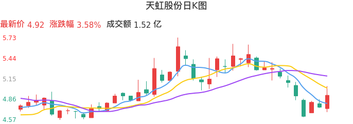 整体分析-日K图：天虹股份股票整体分析报告