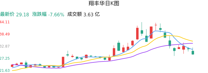 整体分析-日K图：翔丰华股票整体分析报告