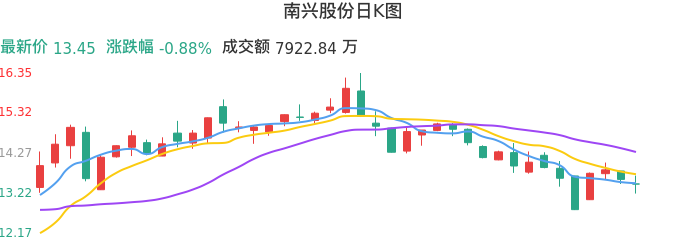 整体分析-日K图：南兴股份股票整体分析报告