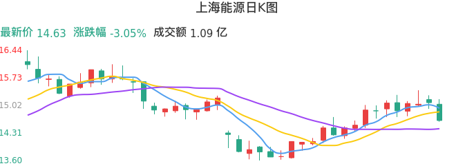 整体分析-日K图：上海能源股票整体分析报告