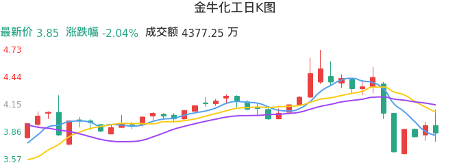 整体分析-日K图：金牛化工股票整体分析报告