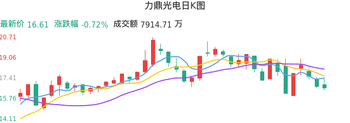整体分析-日K图：力鼎光电股票整体分析报告