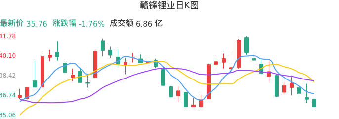 整体分析-日K图：赣锋锂业股票整体分析报告