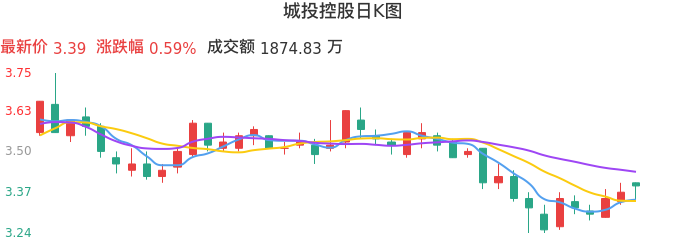 整体分析-日K图：城投控股股票整体分析报告