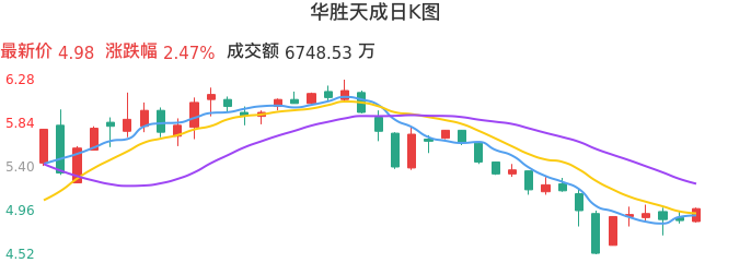 整体分析-日K图：华胜天成股票整体分析报告