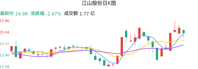 整体分析-日K图：江山股份股票整体分析报告