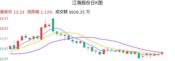 整体分析-日K图：江海股份股票整体分析报告