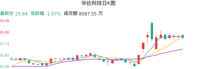 整体分析-日K图：华达科技股票整体分析报告