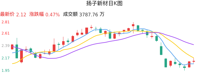 整体分析-日K图：扬子新材股票整体分析报告