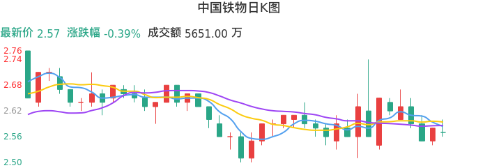 整体分析-日K图：中国铁物股票整体分析报告