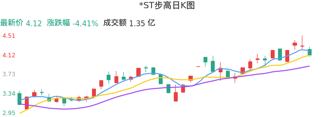 整体分析-日K图：*ST步高股票整体分析报告