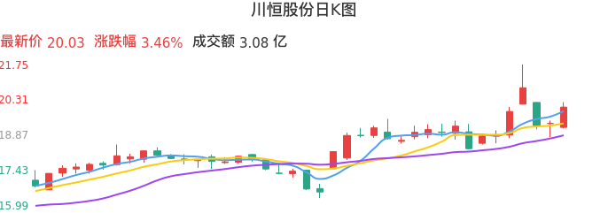 整体分析-日K图：川恒股份股票整体分析报告