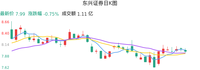 整体分析-日K图：东兴证券股票整体分析报告