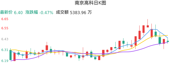 整体分析-日K图：南京高科股票整体分析报告
