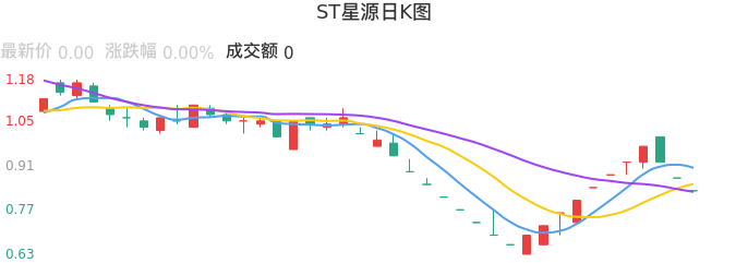整体分析-日K图：ST星源股票整体分析报告