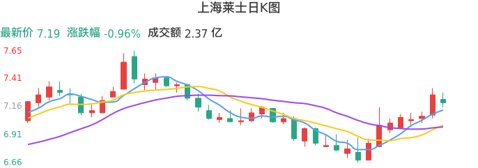 整体分析-日K图：上海莱士股票整体分析报告