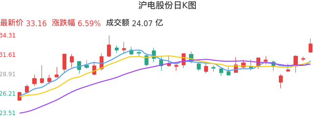 整体分析-日K图：沪电股份股票整体分析报告