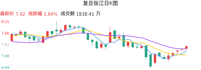 整体分析-日K图：复旦张江股票整体分析报告