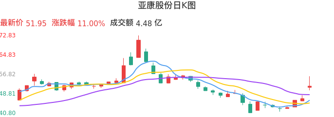 整体分析-日K图：亚康股份股票整体分析报告