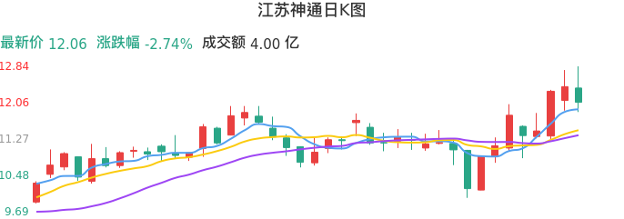 整体分析-日K图：江苏神通股票整体分析报告