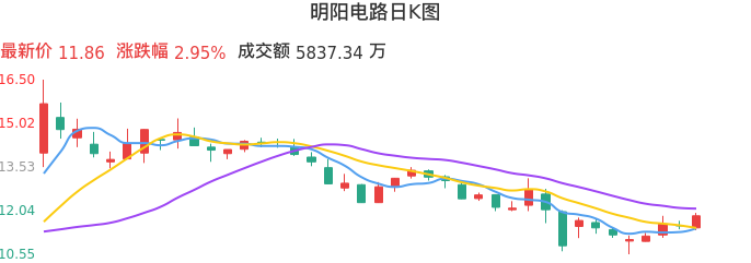 整体分析-日K图：明阳电路股票整体分析报告
