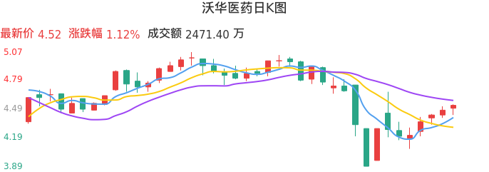 整体分析-日K图：沃华医药股票整体分析报告