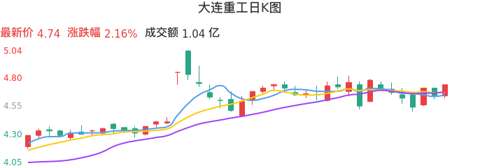 整体分析-日K图：大连重工股票整体分析报告