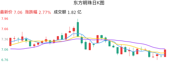 整体分析-日K图：东方明珠股票整体分析报告