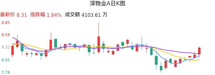 整体分析-日K图：深物业A股票整体分析报告