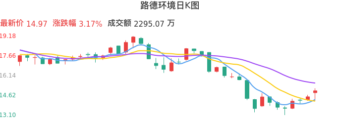 整体分析-日K图：路德环境股票整体分析报告