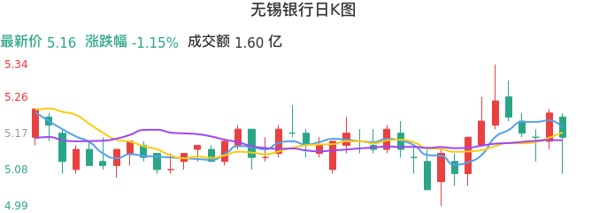 整体分析-日K图：无锡银行股票整体分析报告