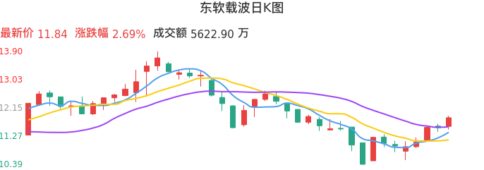 整体分析-日K图：东软载波股票整体分析报告