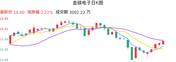 整体分析-日K图：金禄电子股票整体分析报告