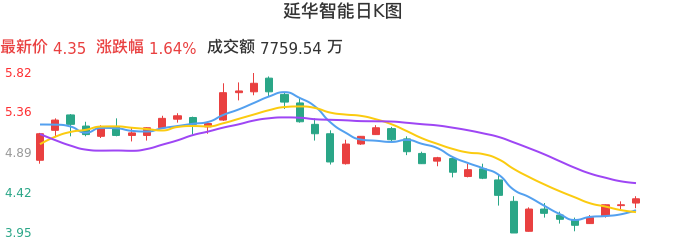 整体分析-日K图:延华智能股票整体分析报告