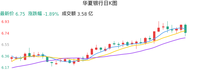 整体分析-日K图：华夏银行股票整体分析报告