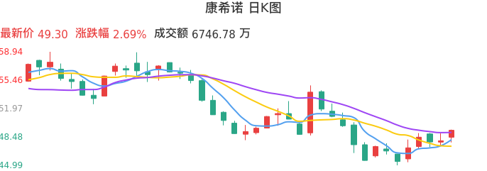整体分析-日K图：康希诺股票整体分析报告