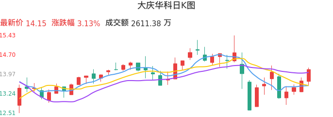 整体分析-日K图：大庆华科股票整体分析报告