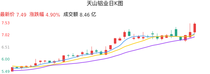 整体分析-日K图：天山铝业股票整体分析报告