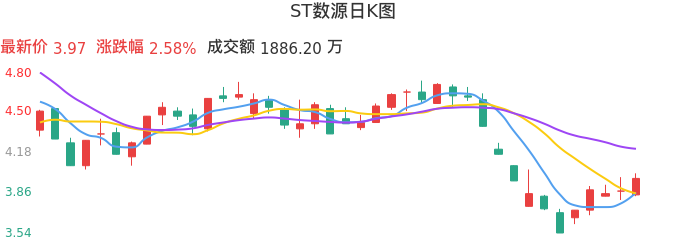 整体分析-日K图：ST数源股票整体分析报告