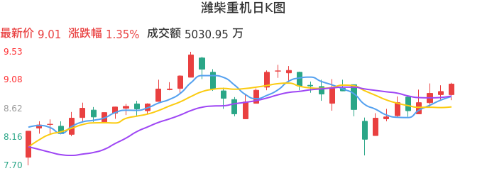 整体分析-日K图：潍柴重机股票整体分析报告