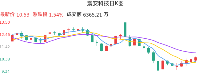 整体分析-日K图：震安科技股票整体分析报告
