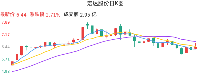整体分析-日K图：宏达股份股票整体分析报告