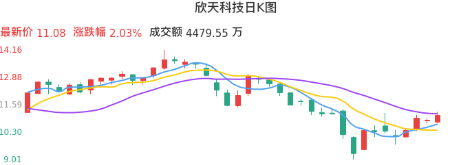 整体分析-日K图：欣天科技股票整体分析报告