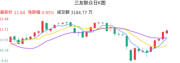 整体分析-日K图：三友联众股票整体分析报告