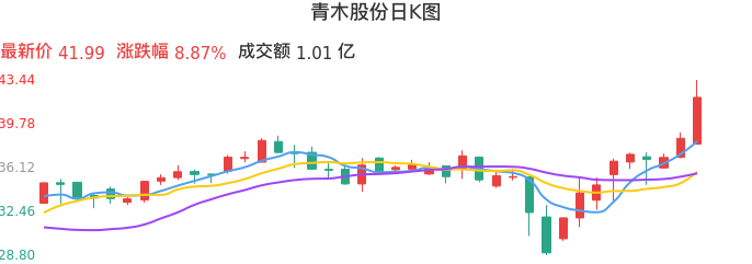 整体分析-日K图：青木股份股票整体分析报告