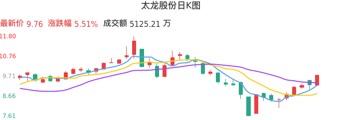 整体分析-日K图:太龙股份股票整体分析报告