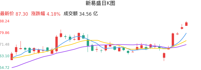 整体分析-日K图：新易盛股票整体分析报告