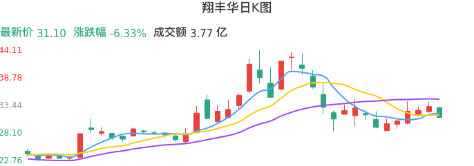 整体分析-日K图：翔丰华股票整体分析报告