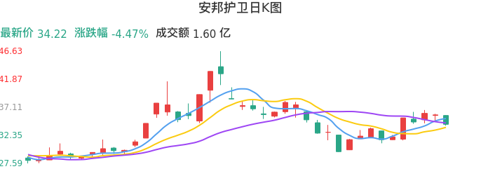 整体分析-日K图：安邦护卫股票整体分析报告