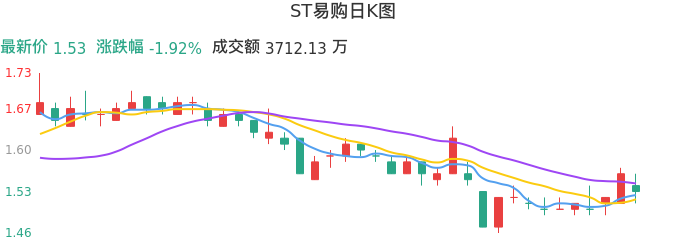 整体分析-日K图：ST易购股票整体分析报告